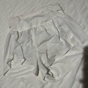 free people movement white light as air running shorts